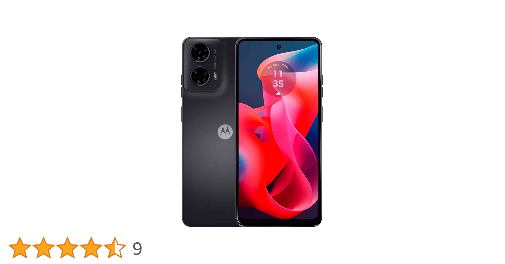 Motorola - Motorola moto g24 マットチャコール 128GB Motorola Moto G24 4G Matte Charcoal 128GB + 4GB Dual-SIM